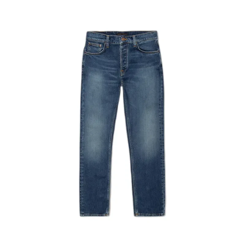 Image of Nudie Jeans Jeans Nudie Jeans Solid Ollie Bleu Male 31x36