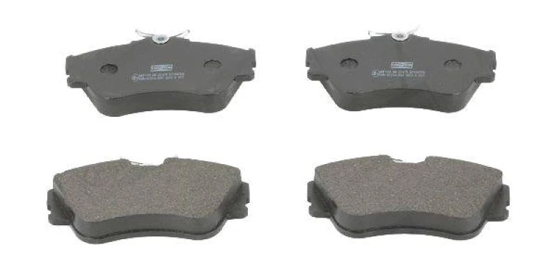 Image of CHAMPION 571847CH Brake pad set not prepared for wear warning indicator Brake Pad Set,disc brake (402)