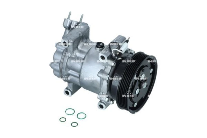 Image of NRF 32259 AC Compressor PAG 46, with seal ring, with gaskets/seals Compressor,air conditioning (447)