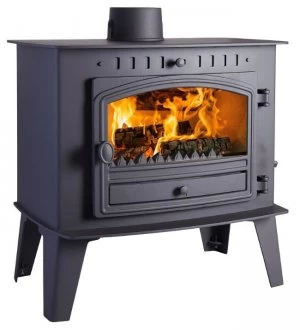 image of Hunter Herald Inglenook High Output Multifuel Stove