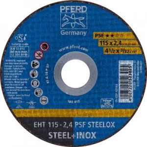 image of PFERD Psf Steelox 61730122 Cutting disc (straight) 115mm 22.23mm 25 pc(s)