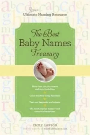 Image of The best baby names treasury by Emily Larson