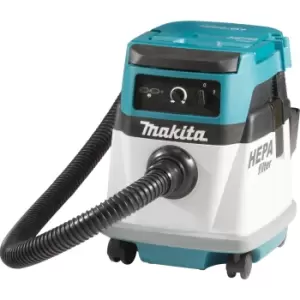 image of Makita DVC151L Twin 18v LXT Cordless / Corded Dust Extractor 240v No Batteries No Charger No Case