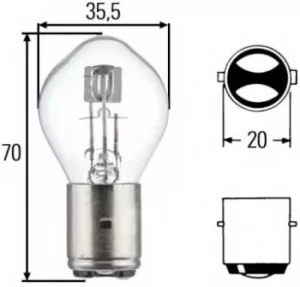 Image of Bulb 8GD002084-151 by Hella