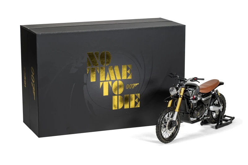 Image of Corgi CC08403 James Bond - Triumph Scrambler 1200XE 'No Time To Die'