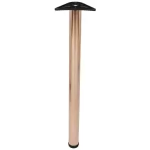 Image of 60MM X 870MM POLISHED COPPER LEG