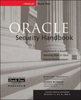 Image of Oracle Security Handbook by Marlene Theriault and Aaron Newman Book