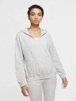 Image of Nike Yoga Core Coverup, Grey Heather, Size XS, Women