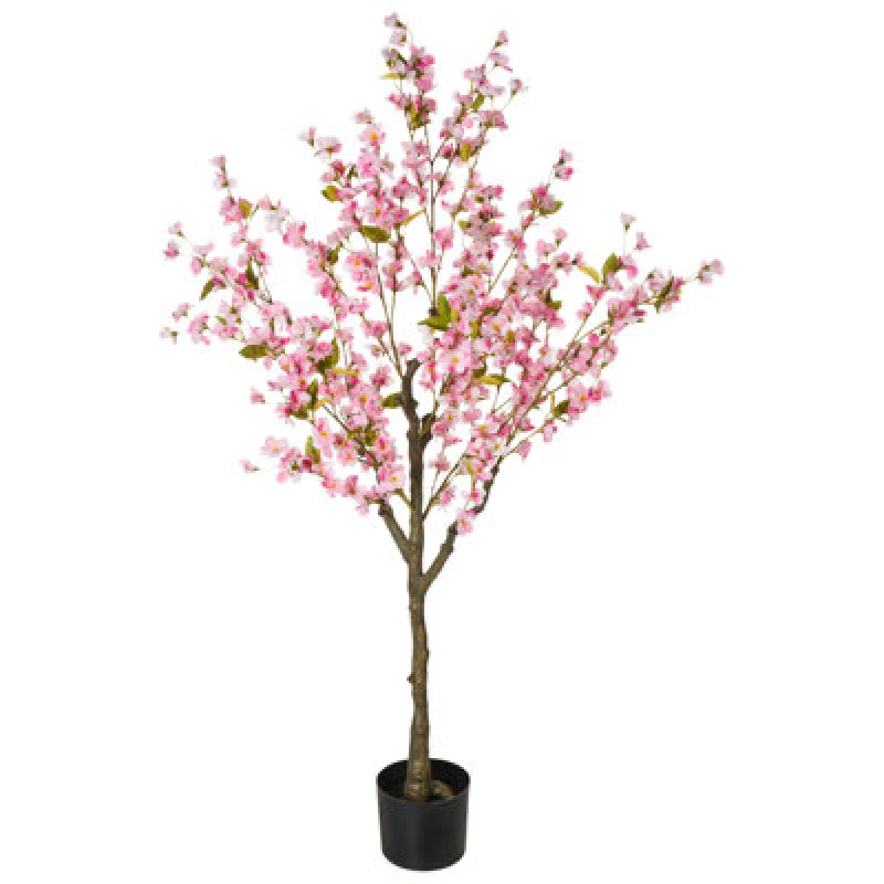 Image of Beliani Artificial Plant Cherry Tree 152cm Pink