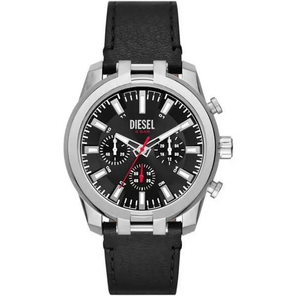 Image of Diesel Gents Diesel Watches Mini Split Watch Analogue Quartz Watches One Size Black 42566190000
