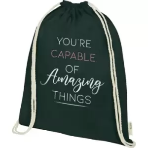 Image of Bullet Orissa Drawstring Bag (One Size) (Dark Green)