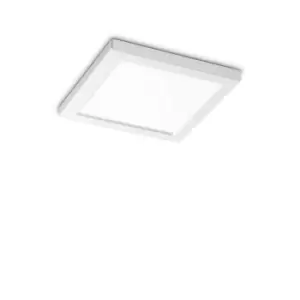 image of AURA Square LED Recessed Downlight White, 3000K, Non-Dim