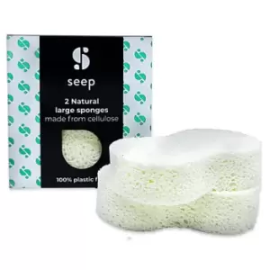 image of Seep Compostable All-Purpose Sponge - 2 Pack