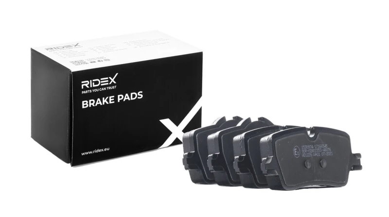 Image of RIDEX Brake pad set RIDEX 402B1622