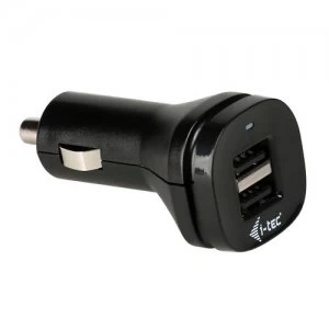 image of i-tec Dual USB Car Charger 2.1 A