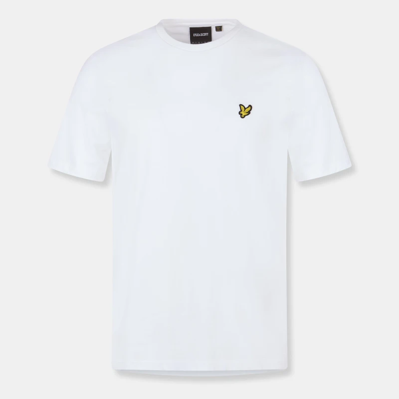 Image of Lyle and Scott Basic Logo T-Shirt Regular Fit T-Shirts 3XL White 59219901550