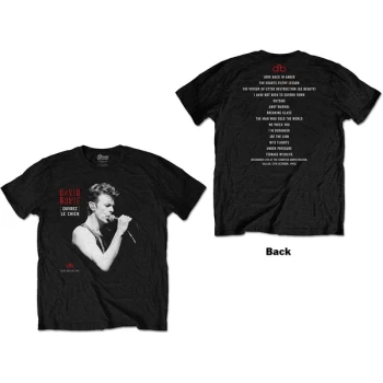 Image of David Bowie - Dallas '95 Unisex Large T-Shirt - Black