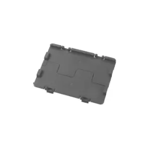 Image of Folding lid, incl. hinges, pack of 4, LxW 600 x 400 mm, grey