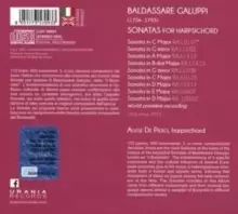 Image of Galuppi: Sonatas for Harpsichord