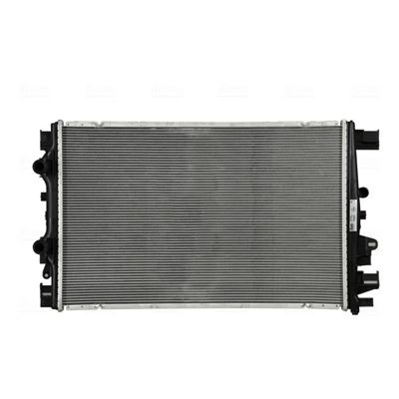 Image of NISSENS 607227 Engine radiator Aluminium, Brazed cooling fins, without expansion tank, with gaskets/seals Radiator,engine cooling (470)