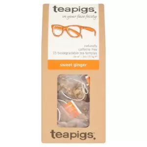 Image of Teapigs Sweet Ginger Tea - 15 Tea Temples