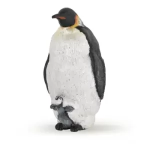 image of PAPO Marine Life Emperor Penguin Toy Figure, Three Years or Above, Multi-colour (50033)