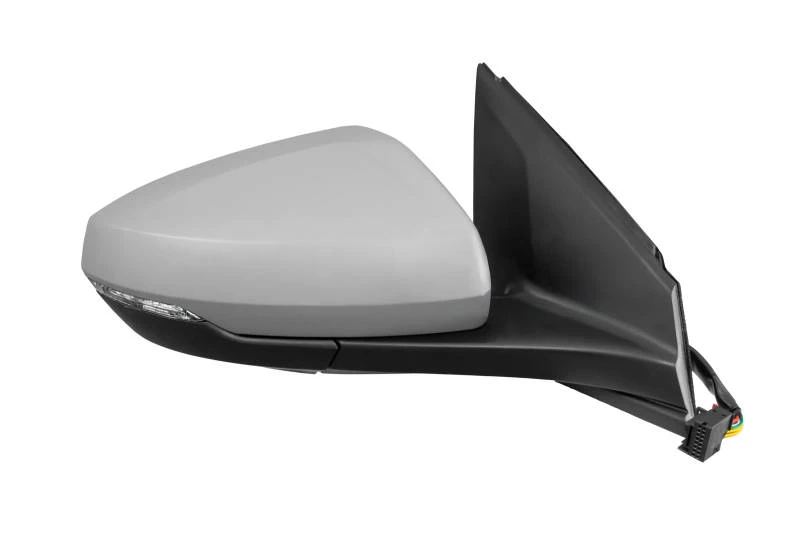Image of PRASCO VG0257333 Wing mirror Right, Electric, Convex, primed Outside Mirror (50)