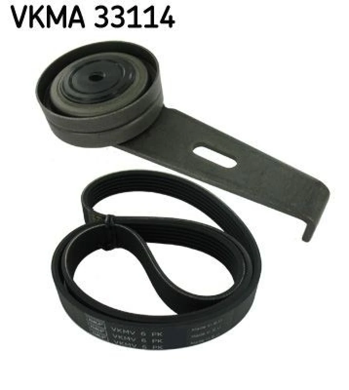 Image of SKF V-Ribbed Belt Set SKF VKMA 33114