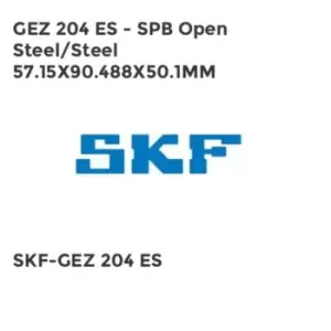 Image of GEZ 204 ES - SPB Open Steel/Steel 57.15X90.488X50.1MM