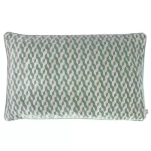 Image of Kai Dione Polyester Filled Cushion Viscose Polyester Cotton Mint