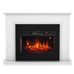 image of Focal Point Fires 2kW Calbourne Electric Suite - White