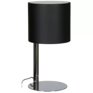 Image of Linea Verdace Circle Cylindrical Table Lamp Chrome