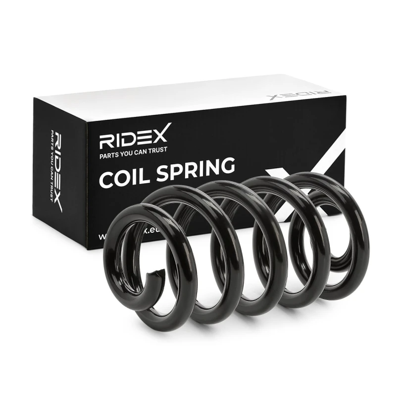 Image of RIDEX 188C0872 Coil spring Rear Axle Coil Spring (188)