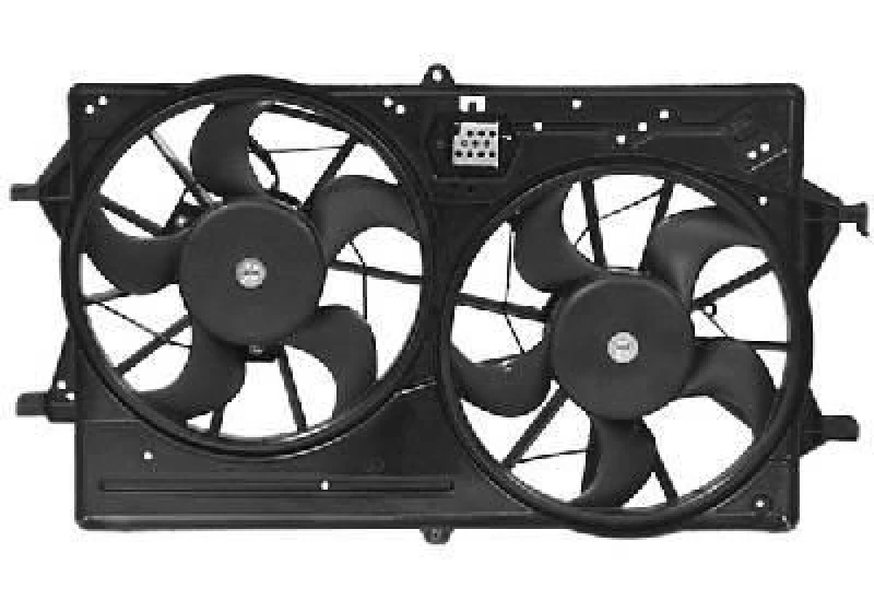 Image of VAN WEZEL Fan, radiator VAN WEZEL 1858751