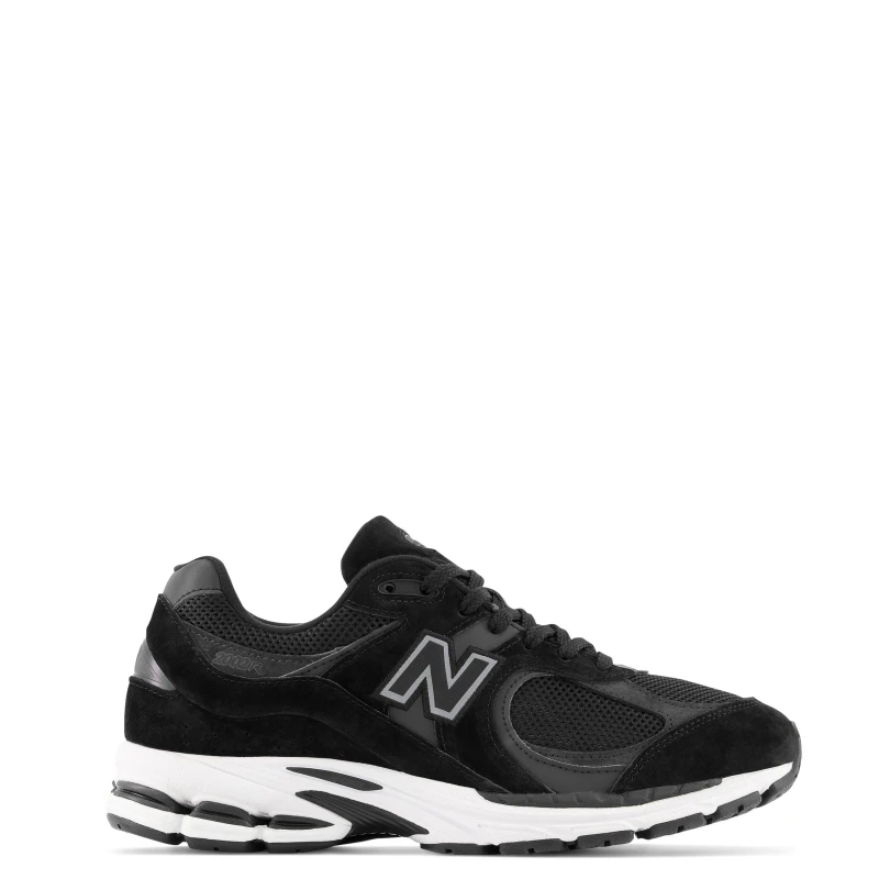 Image of New Balance 2002r Trainers Black White, 7