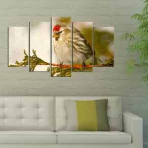 Image of 5MF-31 Multicolor Decorative MDF Painting (5 Pieces)