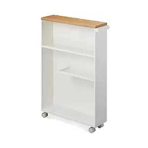 image of Yamazaki Tower Rolling Slim Bathroom Cart