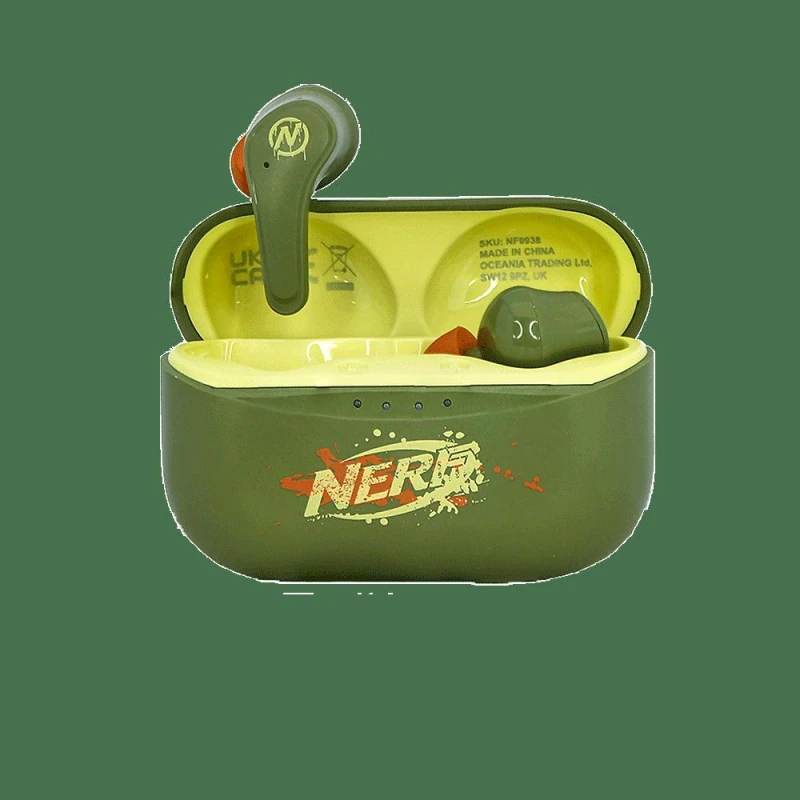 Image of OTL Technologies OTL NERF True Wireless Earpods - Green Green One Size
