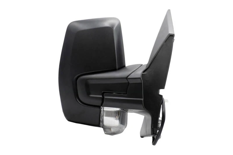 Image of PRASCO FD9147213 Wing mirror Right, black, Electric, untinted Outside Mirror (50)