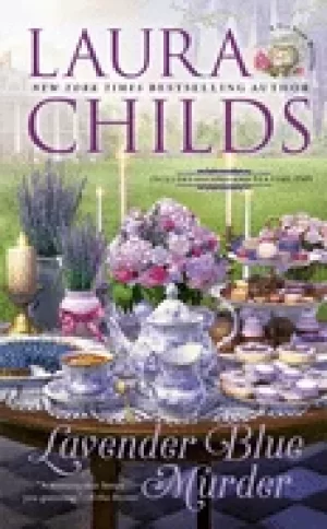 Image of lavender blue murder tea shop mystery