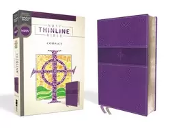 Image of nrsv thinline bible compact leathersoft purple comfort print