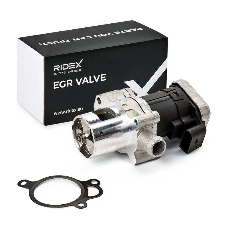 Image of RIDEX 1145E0068 EGR valve Control Valve, Electric, with gasket/seal EGR Valve (1145)
