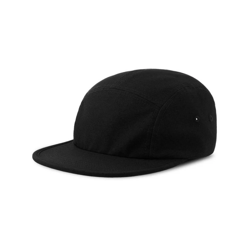 Image of Atlantis Womens Darwin Canvas Camper Cap in Black Female One Size