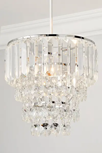 Image of BHS Lighting Paladina Easy Fit Light Fitting Silver