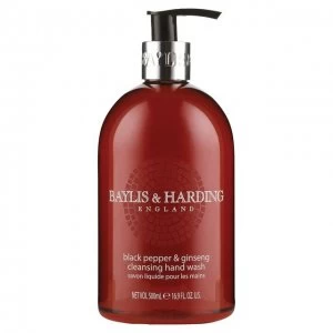 Baylis Harding Black Pepper Ginseng Hand Wash 500ml