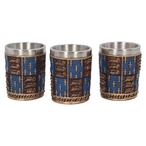 Image of Medieval Set Of 4 Shot Glass