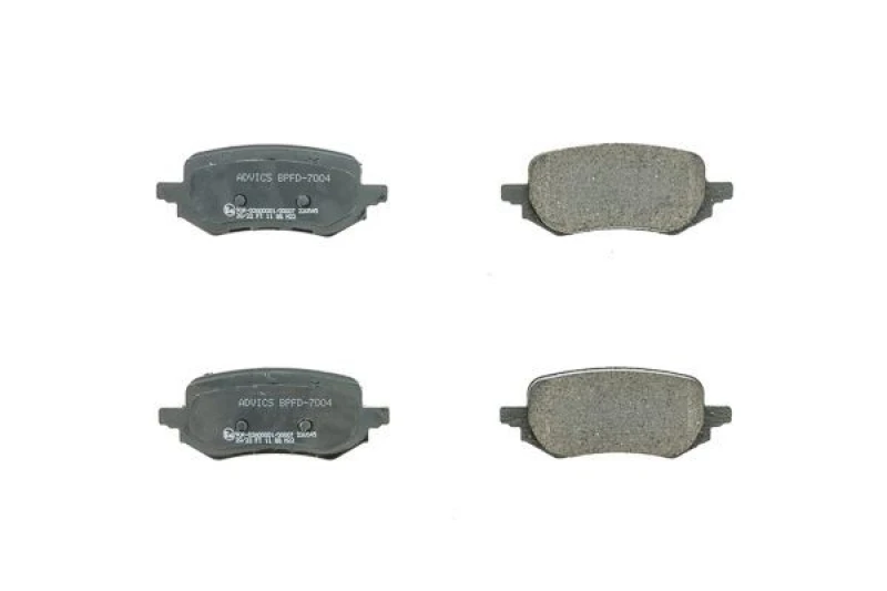 Image of AISIN BPFD-7004 Brake pad set Brake Pad Set,disc brake (402)