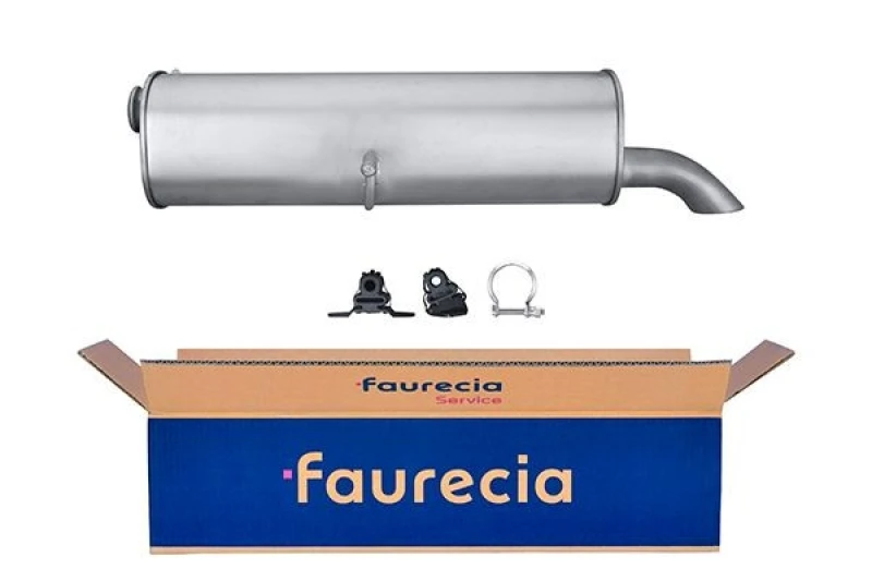 Image of Rear silencer HELLA 8LD 366 032-911