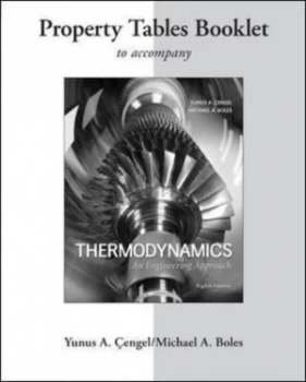 Image of Property Tables Booklet for Thermodynamics an Engineering Approach by Yunus a Cengel Book