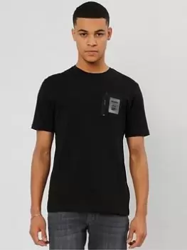 Image of Religion Slider T-Shirt, Black, Size S, Men